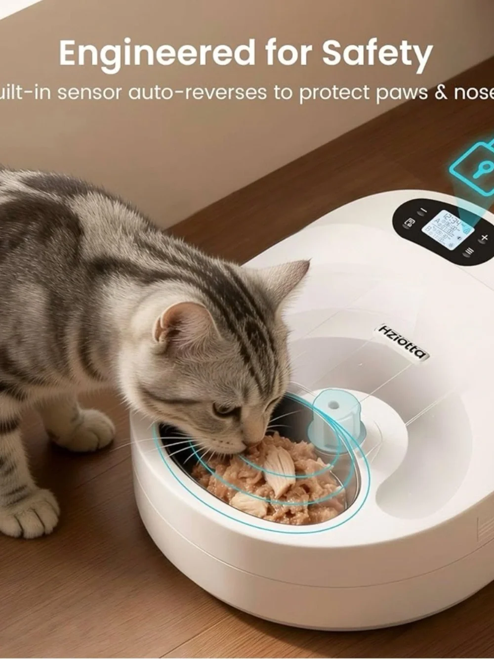 BNIB Refrigerated Automatic Cat Feeder Wet Food with Semiconductor Cooling